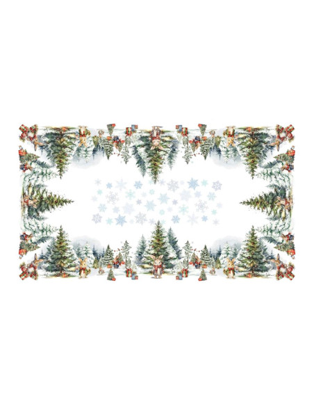 DIGITAL LAB TOVAGLIA NATALIZIA IN PANAMA DI COTONE - BUNNY