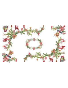 DIGITAL LAB TOVAGLIA NATALIZIA IN PANAMA DI COTONE - AGHI... 2