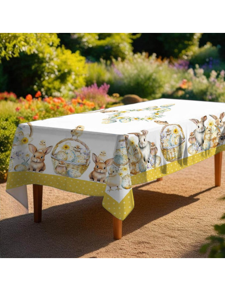 DIGITAL LAB TOVAGLIA IN PANAMA DI COTONE - PULCINO