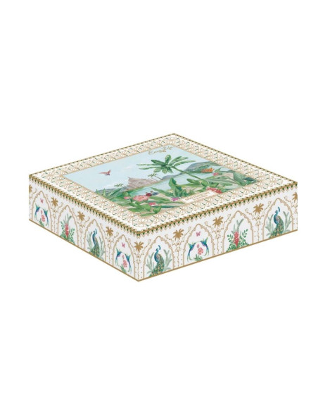 EASY LIFE SET 6 TAZZE CAFFÈ CON PIATTINO 100 ML - PARADISE SAUVAGE