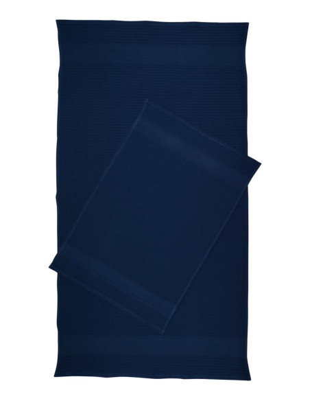 CA' D'ORO SET 2 ASCIUGAMANI NIDO D'APE - PIQUE