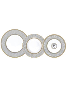 EASY LIFE SERVIZIO PIATTI 18 PEZZI - PALLADIUM