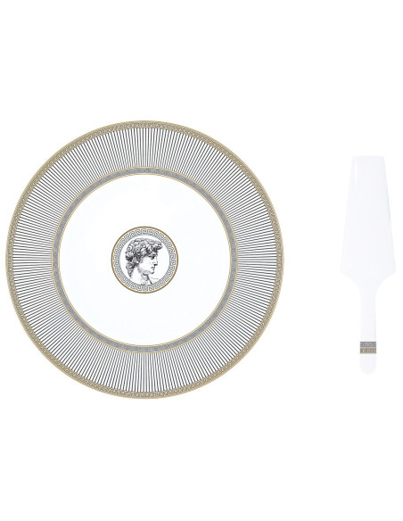 EASY LIFE PIATTO TORTA Ø 32 CM CON PALA - PALLADIUM