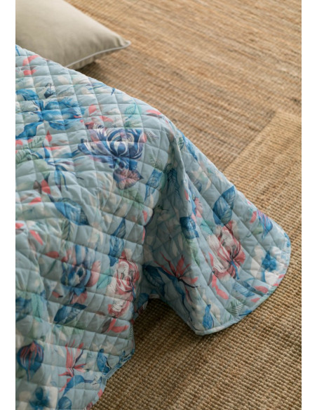 RIVIERA QUILT MATRIMONIALE 260 X 270 CM IN COTONE - HIBIS