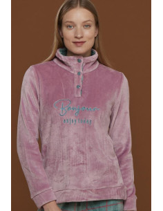 NOIDINOTTE PIGIAMA DONNA MANICA LUNGA E PANTALONE LUNGO 2