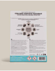 HOROMIA SET 3 SACCHETTI PROFUMATI MULTIUSO - BIANCO INFINITO 2