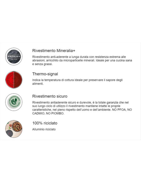 LAGOSTINA WOK ANTIADERENTE - INGENIO MINERALIS GREEN