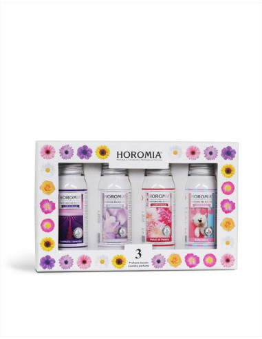 HOROMIA KIT 4 PROFUMAZIONI PER BUCATO 4X50 ML -...