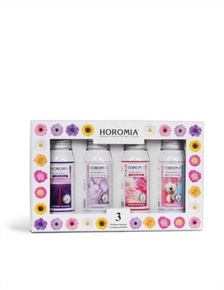 HOROMIA KIT 4 PROFUMAZIONI PER BUCATO 4X50 ML - HORO3