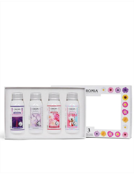 HOROMIA KIT 4 PROFUMAZIONI PER BUCATO 4X50 ML - HORO3