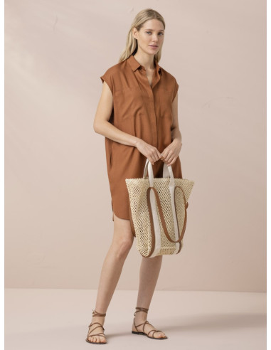 NOIDINOTTE BORSA MARE CON CHIUSURA CLIPS