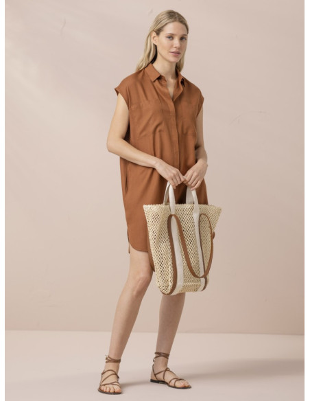 NOIDINOTTE BORSA MARE CON CHIUSURA CLIPS