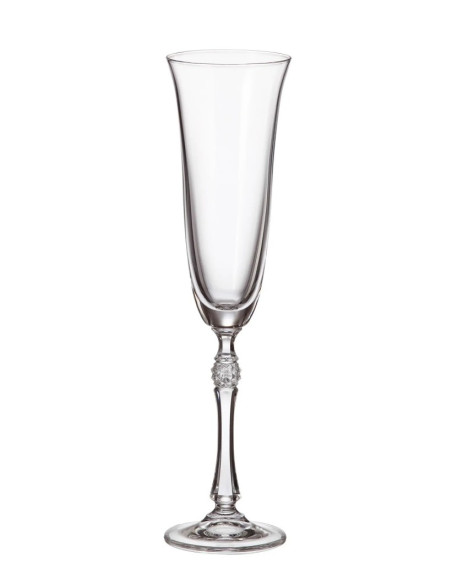 BOHEMIA SERVIZIO CALICI IN CRISTALLO 48 PEZZI - PARUS