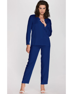 LIU JO PIGIAMA DONNA APERTO MANICA LUNGA E PANTALONE... 2