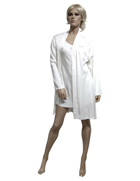LIU JO COMPLETO LINGERIE SOTTOVESTE E VESTAGLIA DONNA - VISCOSA ST.