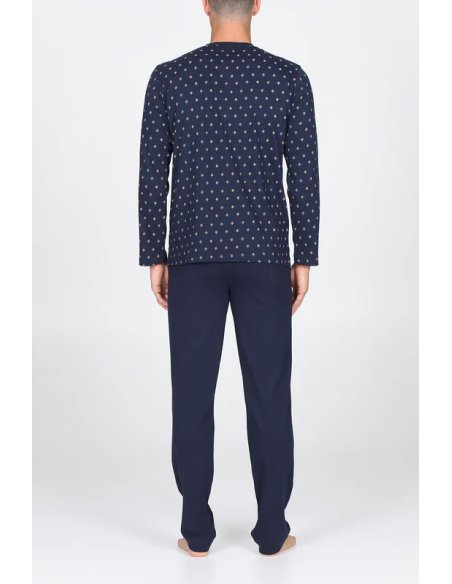 JULIPET PIGIAMA UOMO SERAFINO MANICA LUNGA E PANTALONE LUNGO - SONDRIO