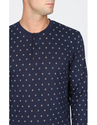 JULIPET PIGIAMA UOMO SERAFINO MANICA LUNGA E...