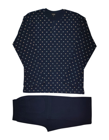 JULIPET PIGIAMA UOMO SERAFINO MANICA LUNGA E...