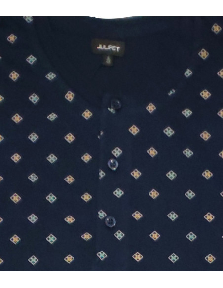 JULIPET PIGIAMA UOMO SERAFINO MANICA LUNGA E PANTALONE LUNGO - SONDRIO