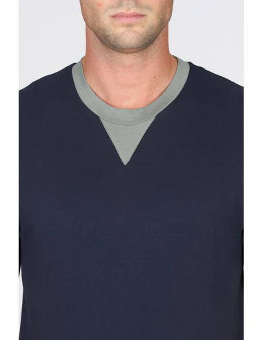 JULIPET PIGIAMA UOMO GIROCOLLO MANICA CORTA E...