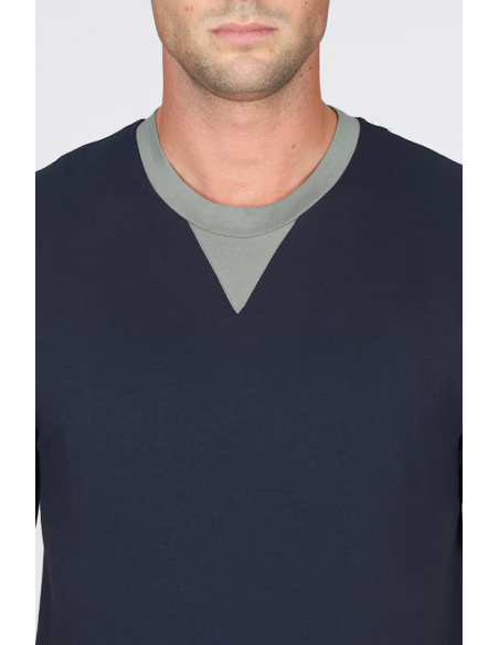 JULIPET PIGIAMA UOMO GIROCOLLO MANICA CORTA E PANTALONE CORTO - SIENA