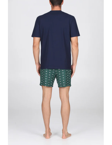 JULIPET PIGIAMA UOMO SERAFINO MANICA CORTA E...