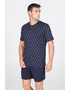 JULIPET PIGIAMA UOMO SERAFINO MANICA CORTA E PANTALONE...