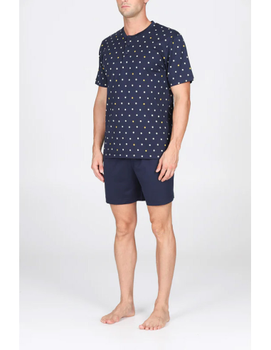 JULIPET PIGIAMA UOMO SERAFINO MANICA CORTA E...