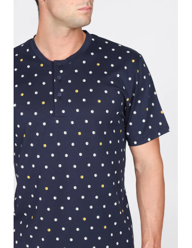 JULIPET PIGIAMA UOMO SERAFINO MANICA CORTA E...