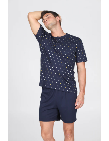 JULIPET PIGIAMA UOMO SERAFINO MANICA CORTA E...