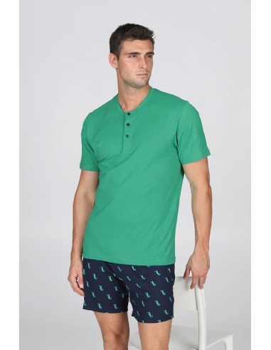 JULIPET PIGIAMA UOMO SERAFINO MANICA CORTA E...