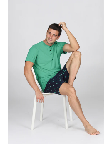 JULIPET PIGIAMA UOMO SERAFINO MANICA CORTA E...