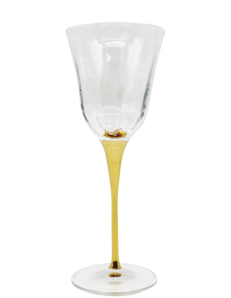 FEELING SERVIZIO CALICI 18 PEZZI - JULIA OTTICO ORO