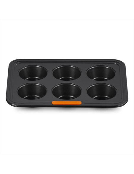 LE CREUSET STAMPO 6 MUFFIN ANTIADERENTE