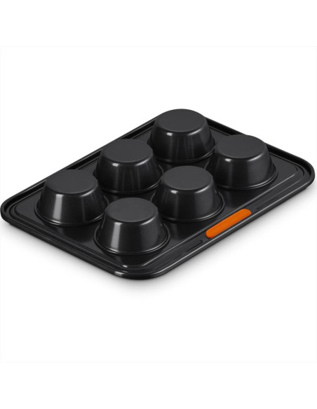 LE CREUSET STAMPO 6 MUFFIN ANTIADERENTE
