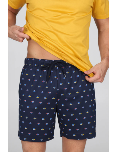 JULIPET PIGIAMA UOMO GIROCOLLO MANICA CORTA E PANTALONE... 2