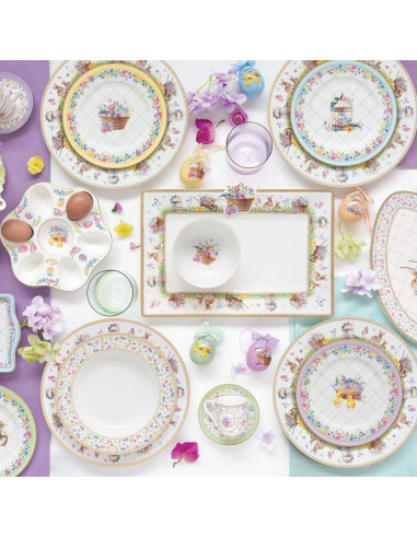 EASY LIFE SET 6 TAZZE CAFFÈ CON PIATTINO 100 ML...