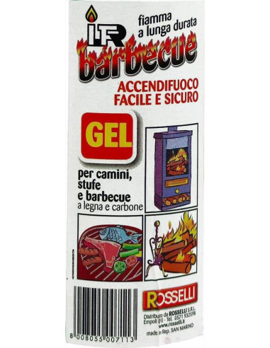 ROSSELLI ACCENDIFUOCO GEL PER BARBECUE...