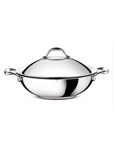 LAGOSTINA WOK CON COPERCHIO E GRIGLIA -...