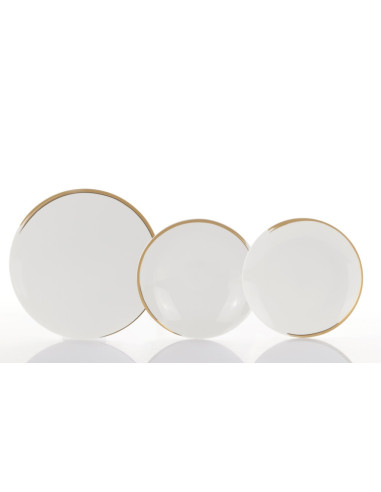 WEISSESTAL SERVIZIO PIATTI ELEGANTI 18 PEZZI -...