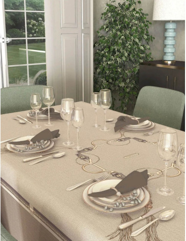 BORBONESE COPRITAVOLO 100 X 100 CM IN PANAMA -...