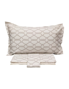 TRUSSARDI COMPLETO LENZUOLA-COPRILETTO 2 PIAZZE IN RASO -...