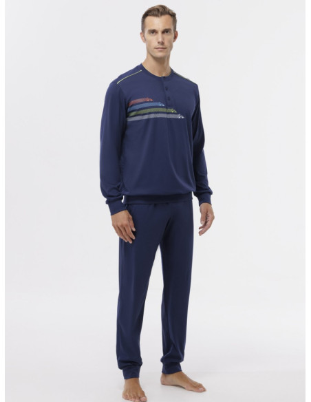 JAMAS PIGIAMA UOMO SERAFINO MANICA LUNGA E PANTALONE LUNGO