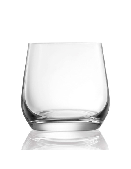 LUCARIS CRYSTAL SET 6 BICCHIERI DOUBLE ROCK - HONG KONG HIP