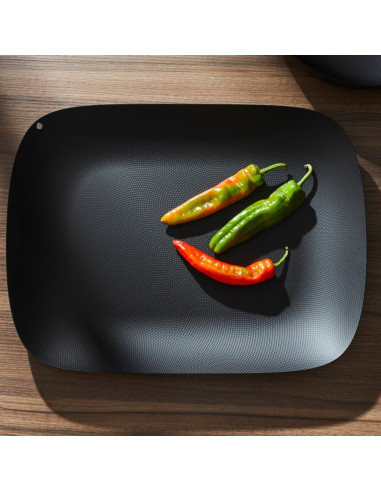 ALESSI VASSOIO RETTANGOLARE 45 X 34 CM - MOIRÉ