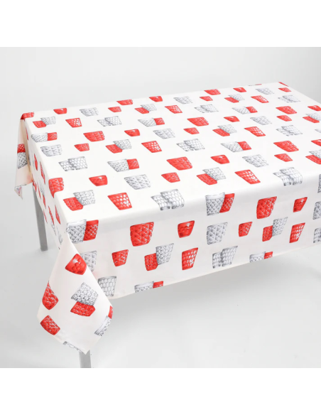 ANNAMARIA TOVAGLIA RETTANGOLARE STAMPATA - BICCHIERI