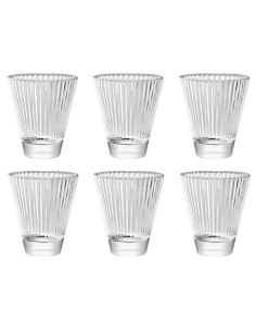 VIDIVI SET 6 BICCHIERI ACQUA 32 CL - DIVA OVALE