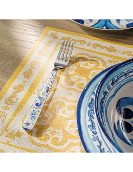 GUZZINI SERVIZIO POSATE 24 PEZZI IN ACCIAO INOX - BLUES