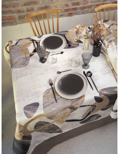 RADICI TOVAGLIA RETTANGOLARE ANTIMACCHA - STONES