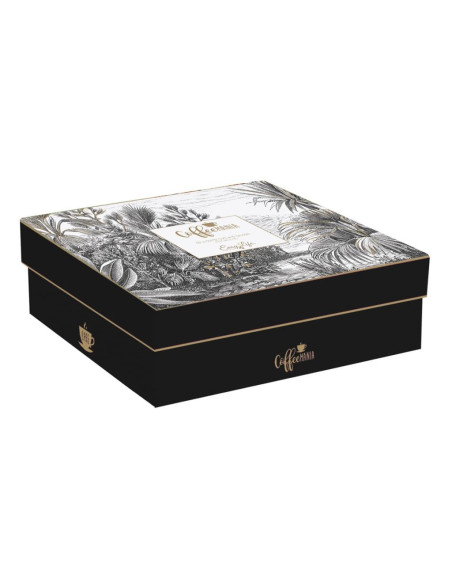 EASY LIFE SET 6 TAZZE CAFFÈ CON PIATTINO 100 ML - RETRO JUNGLE